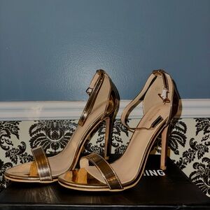 PLT Rose Gold Stilettos